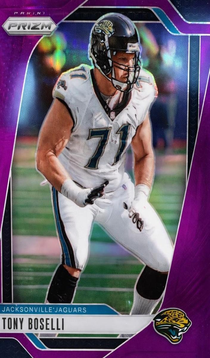 2024 Panini Prizm Football Purple Tony Boselli #137