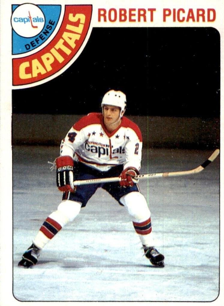 1978 Topps Hockey Robert Picard #39 PSA 7