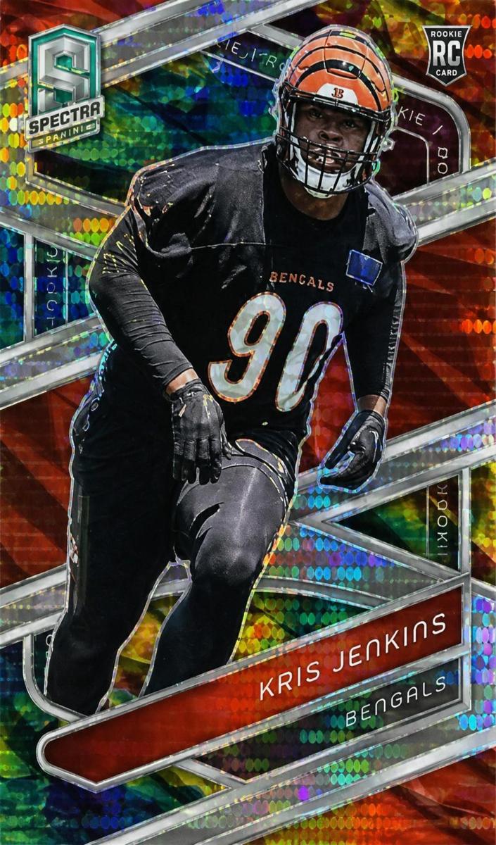2024 Panini Spectra Football Celestial Kris Jenkins #171