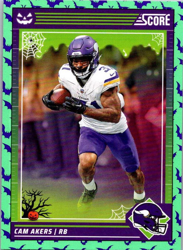 2024 Panini Score-a-Treat Football Bats Cam Akers #182