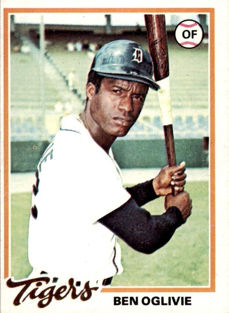 1978 Topps Baseball Ben Oglivie #286