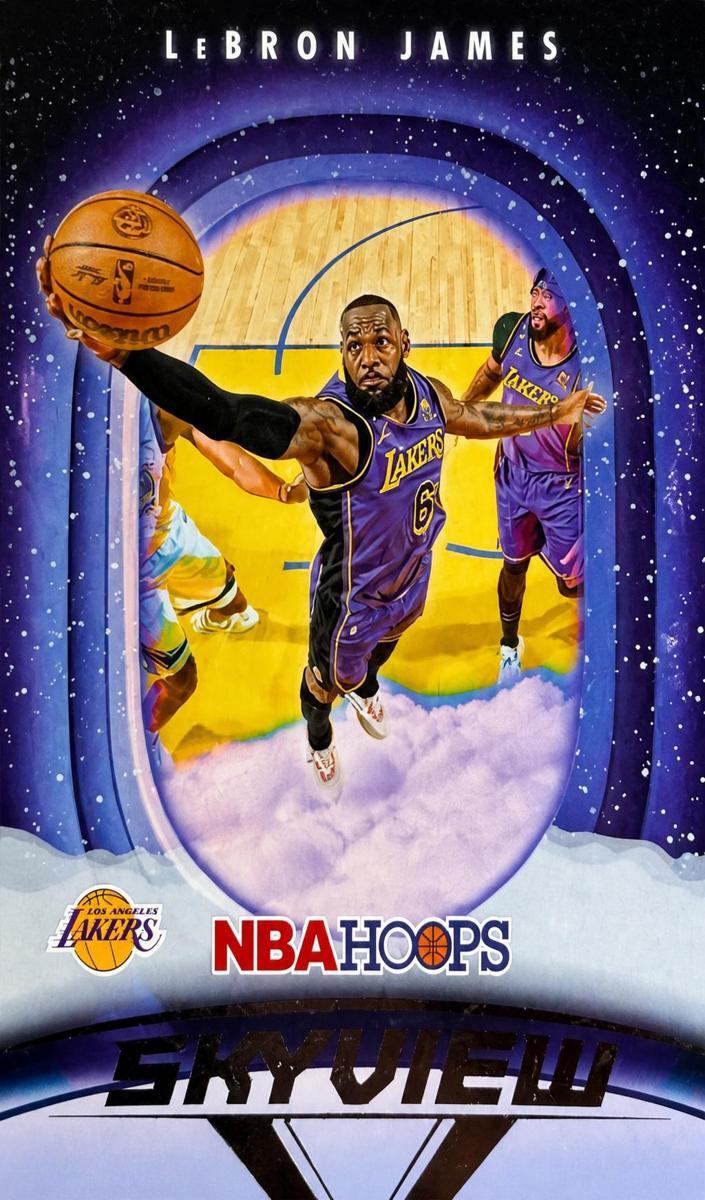 2023 Panini Hoops Basketball LeBron James #7