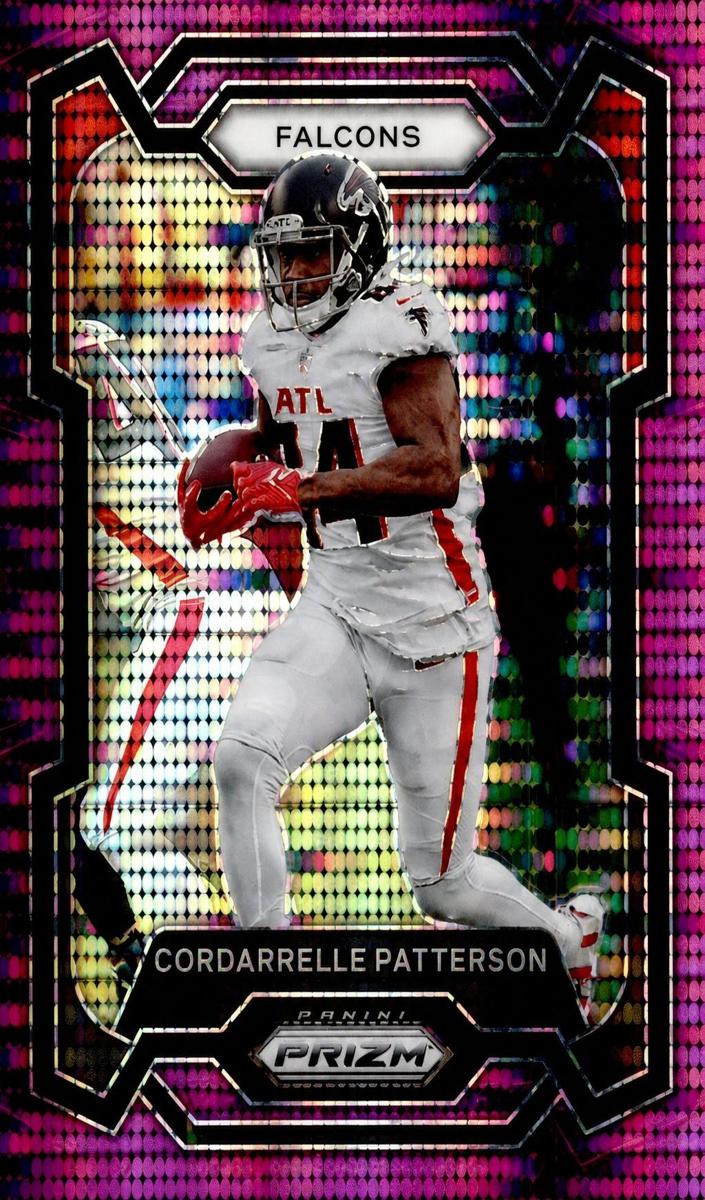 2023 Panini Prizm Football Purple Pulsar Cordarrelle Patterson #12