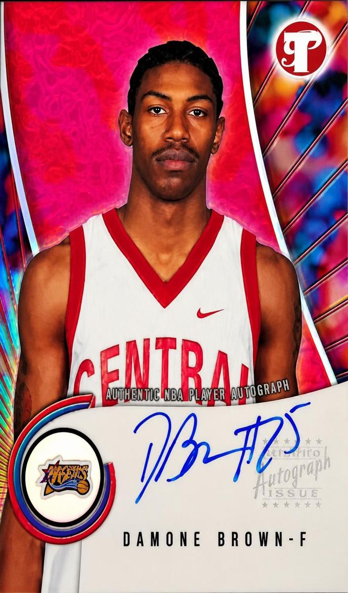 2001 Topps Pristine Basketball Damone Brown #A-DB