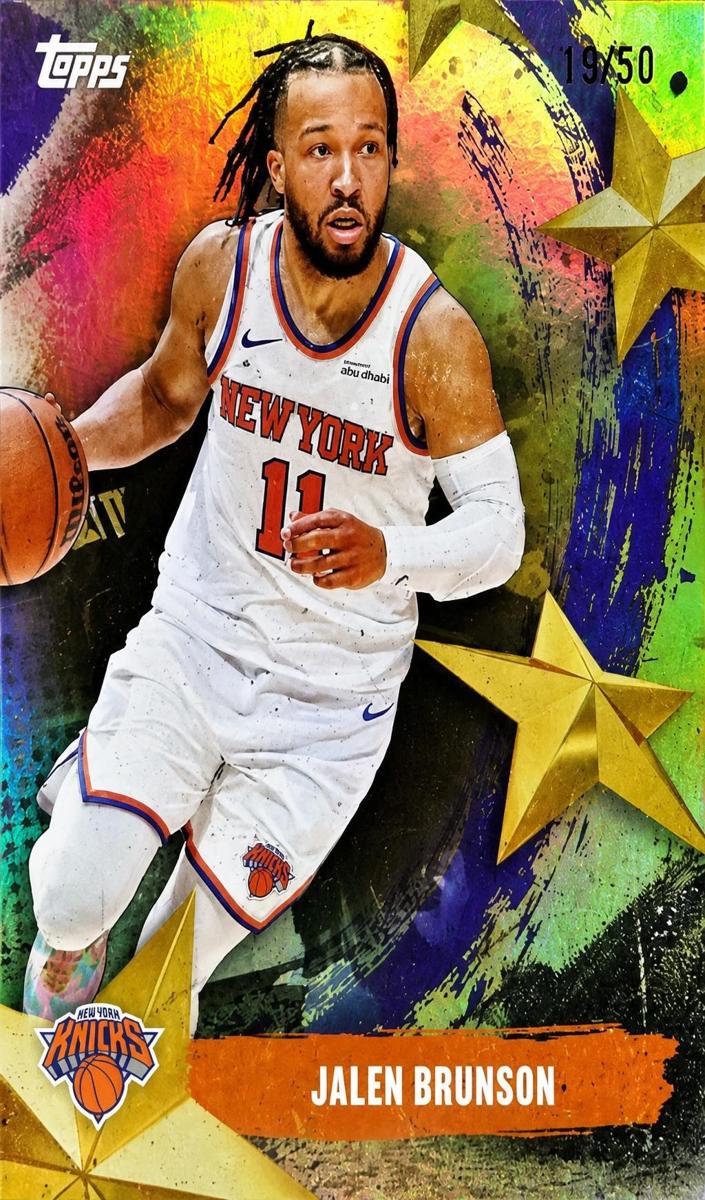 2025 Topps Basketball Gold Rainbow Jalen Brunson #SA-10