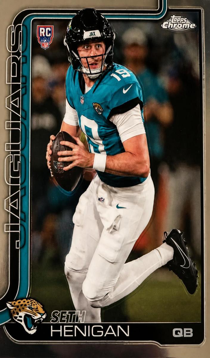 2025 Topps Chrome Football Seth Henigan #399