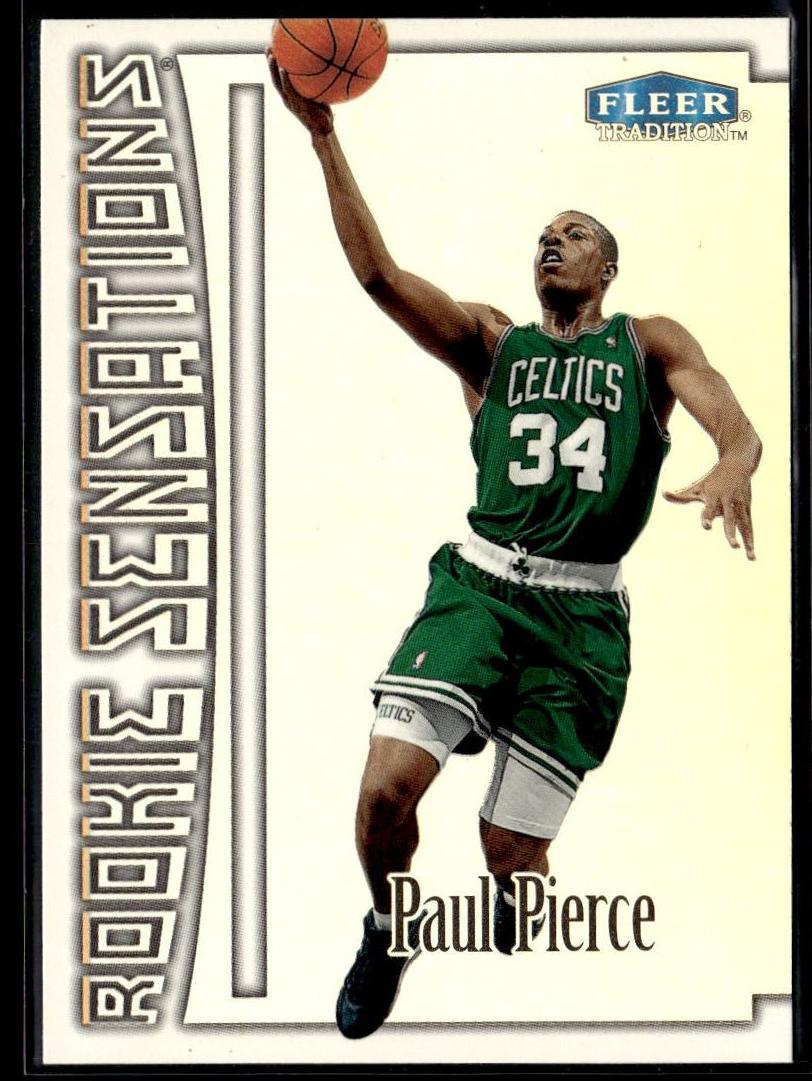 1999 Fleer Tradition Basketball Paul Pierce #17 RS PSA 6
