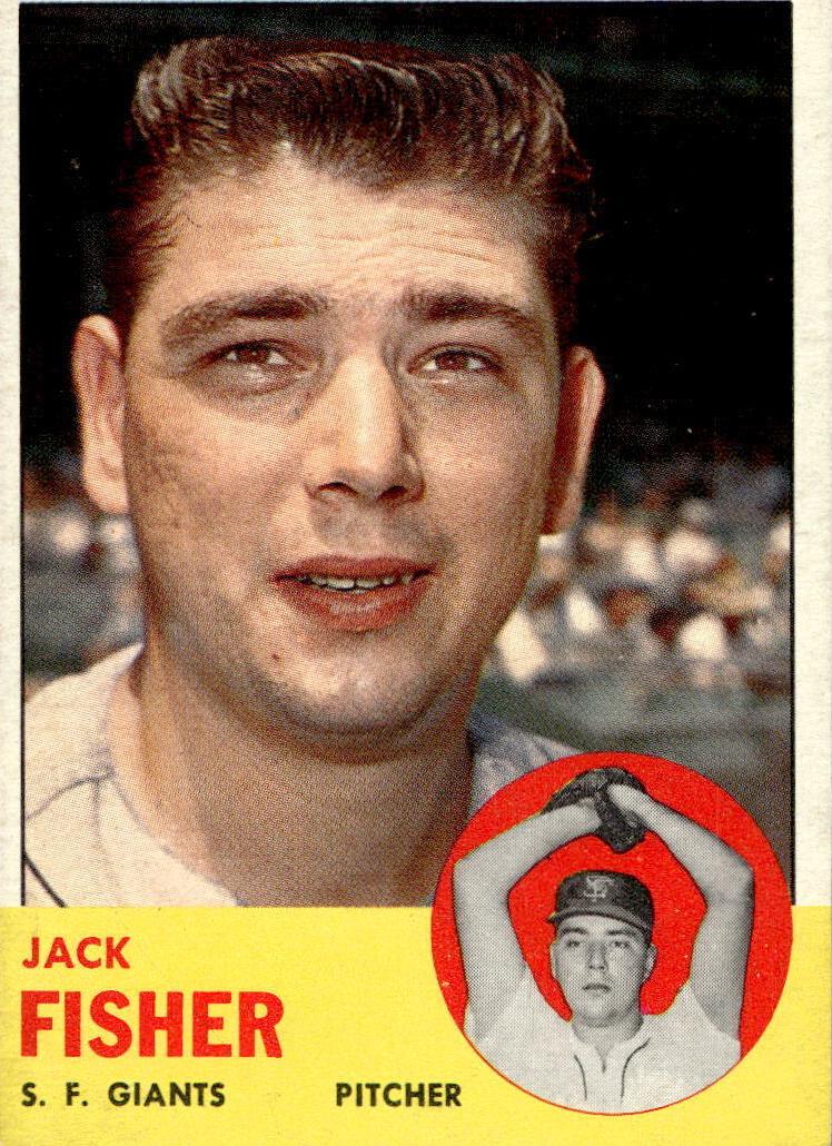 1963 Topps Baseball Jack Fisher #474