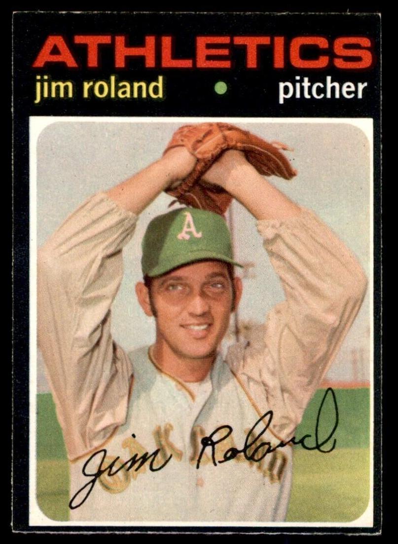 1971 O-Pee-Chee Baseball Jim Roland #642