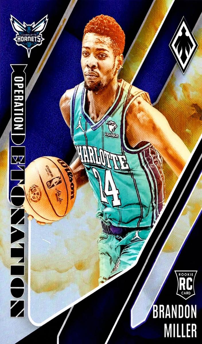 2023 Panini Phoenix Basketball Purple Brandon Miller #2 PSA 10