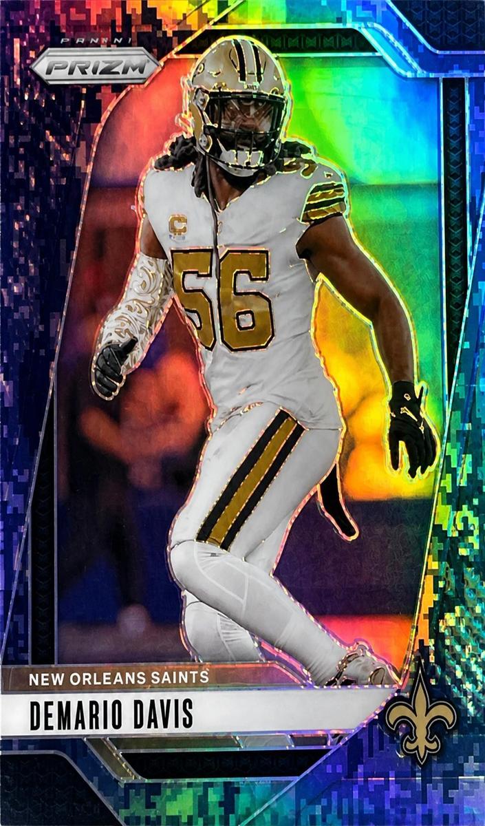 2024 Panini Prizm Football Navy Camo Demario Davis #207