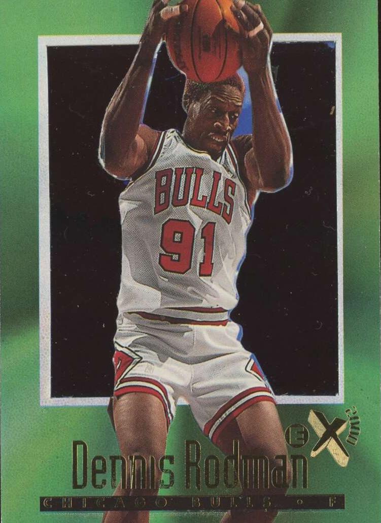 1996 Skybox E-X2000 Basketball Dennis Rodman #11