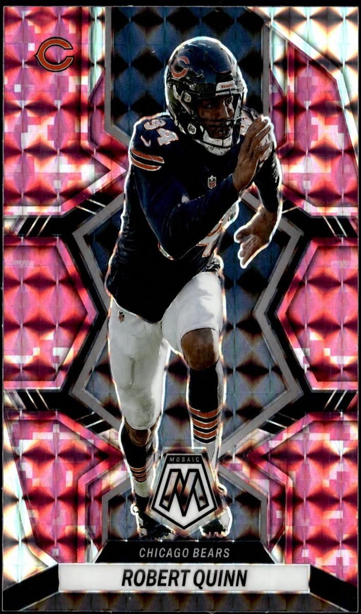 2022 Panini Mosaic Football Camo Pink Robert Quinn #36