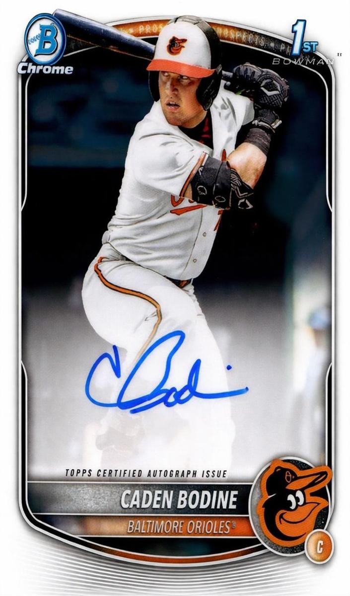 2025 Bowman Draft Chrome Baseball Caden Bodine #CPA-CB