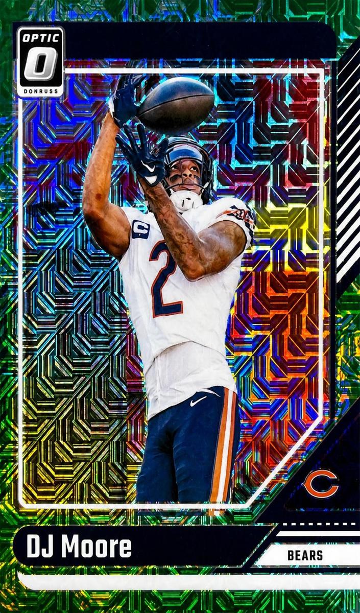 2024 Donruss Optic Football Dragon DJ Moore #36