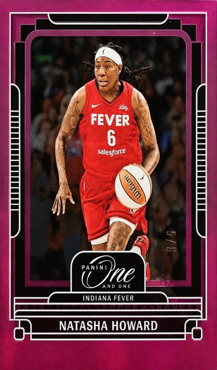 2025 Panini One and One WNBA Basketball Pink Natasha Howard #33