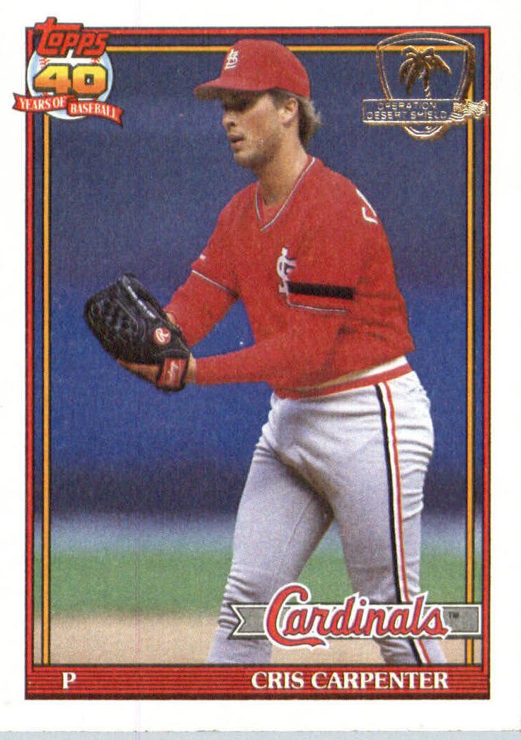 1991 Topps Baseball Cris Carpenter #518 PSA 10