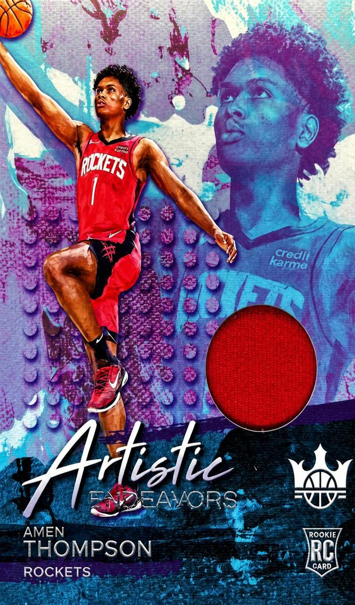 2023 Panini Court Kings Basketball Amen Thompson #AE-AMN
