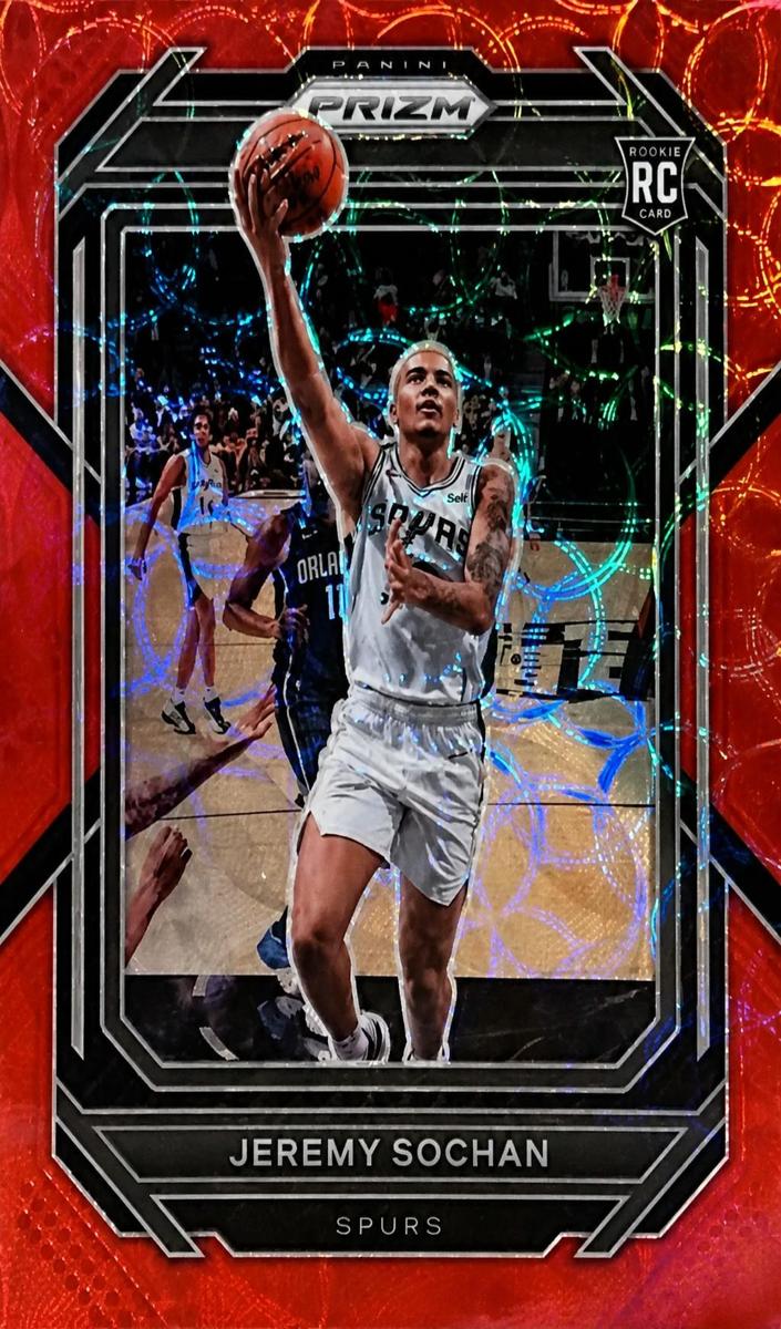 2022 Panini Prizm Basketball Choice Red Jeremy Sochan #263