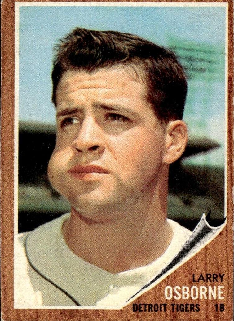 1962 Topps Baseball Larry Osborne #583