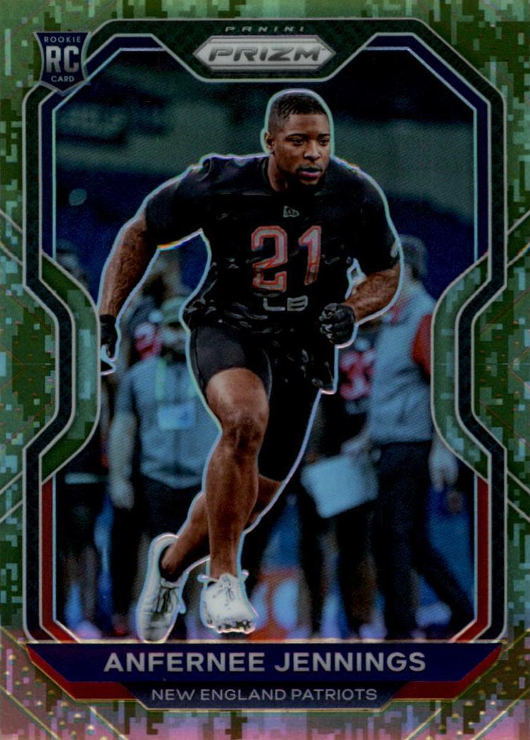 2020 Panini Prizm Football Camo Anfernee Jennings #371