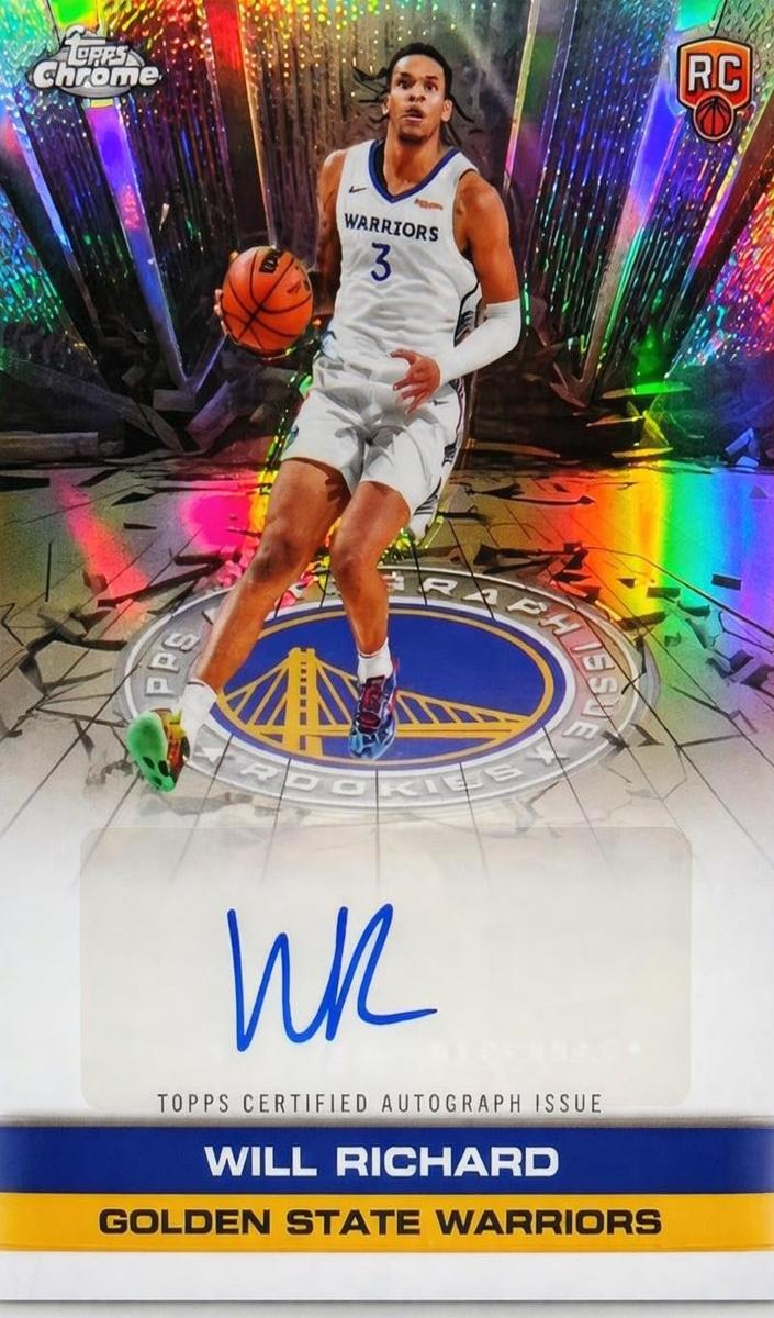 2025 Topps Chrome Basketball Refractor Will Richard #TAIR-WIR