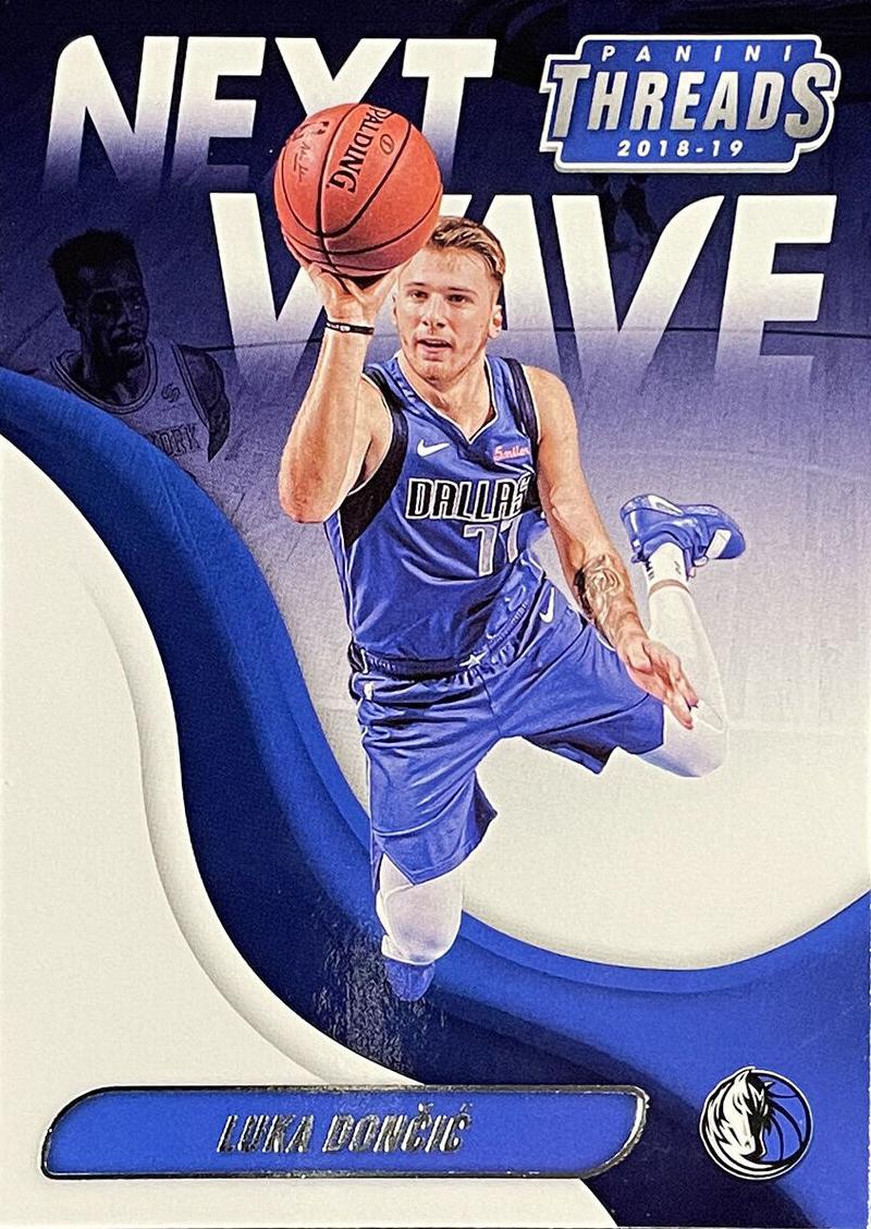 2018 Panini Threads Basketball Luka Doncic #3 PSA 9