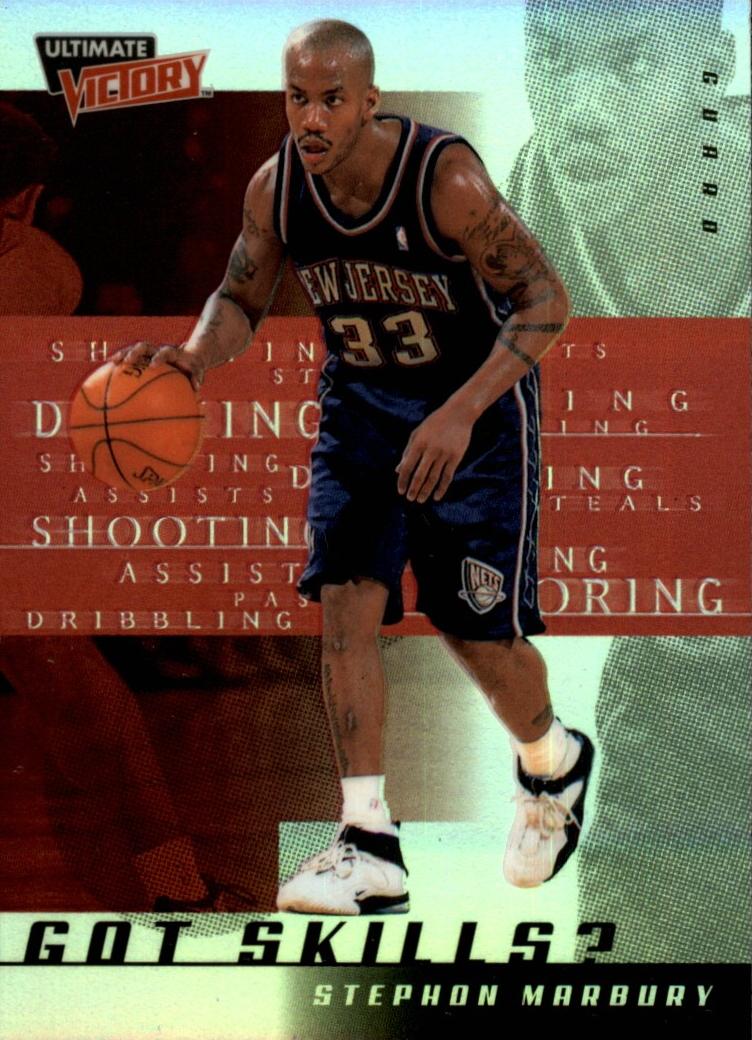 1999 Upper Deck Ultimate Victory Basketball Stephon Marbury #GS4