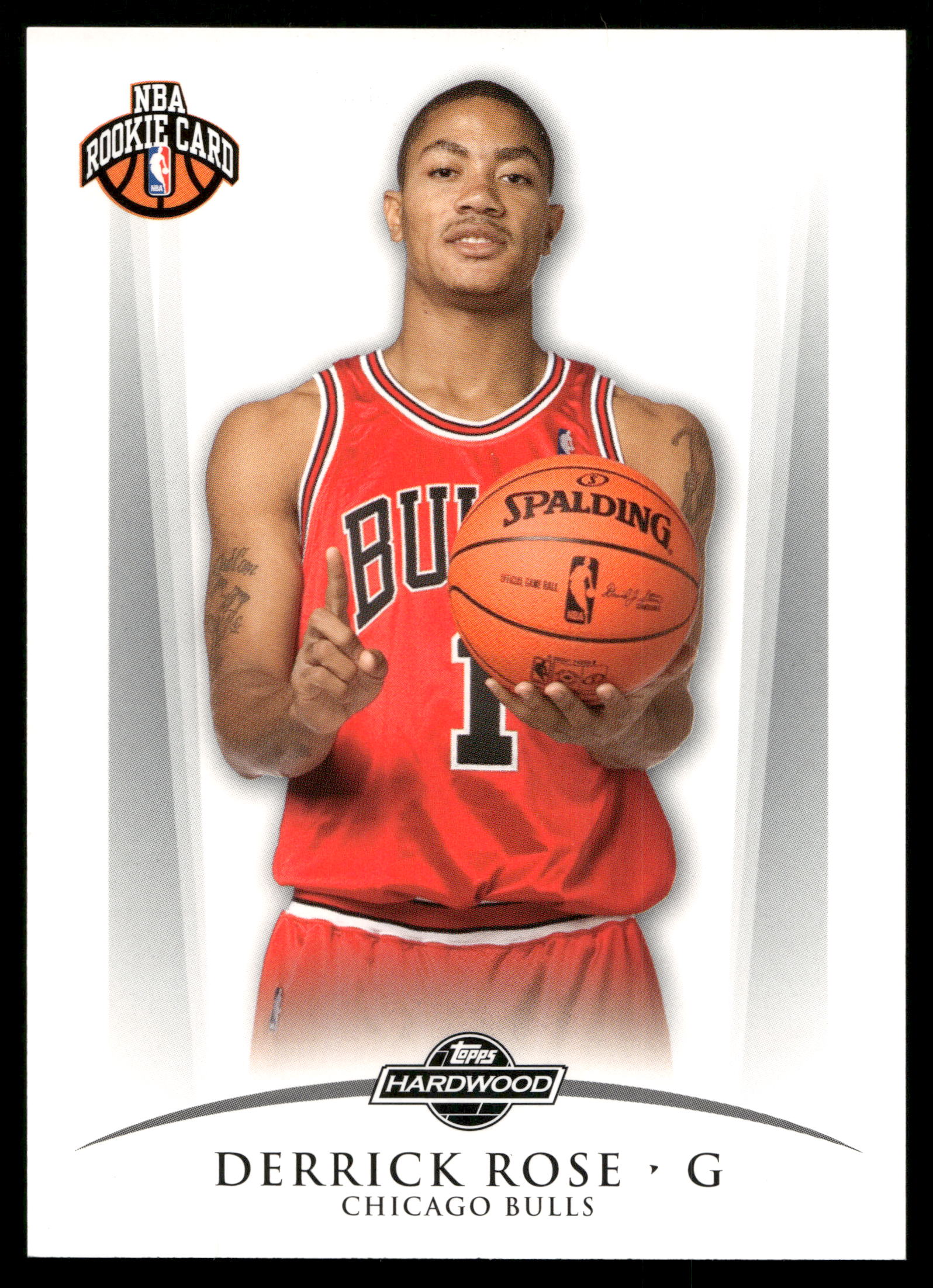 2008 Topps Hardwood Basketball Derrick Rose #101