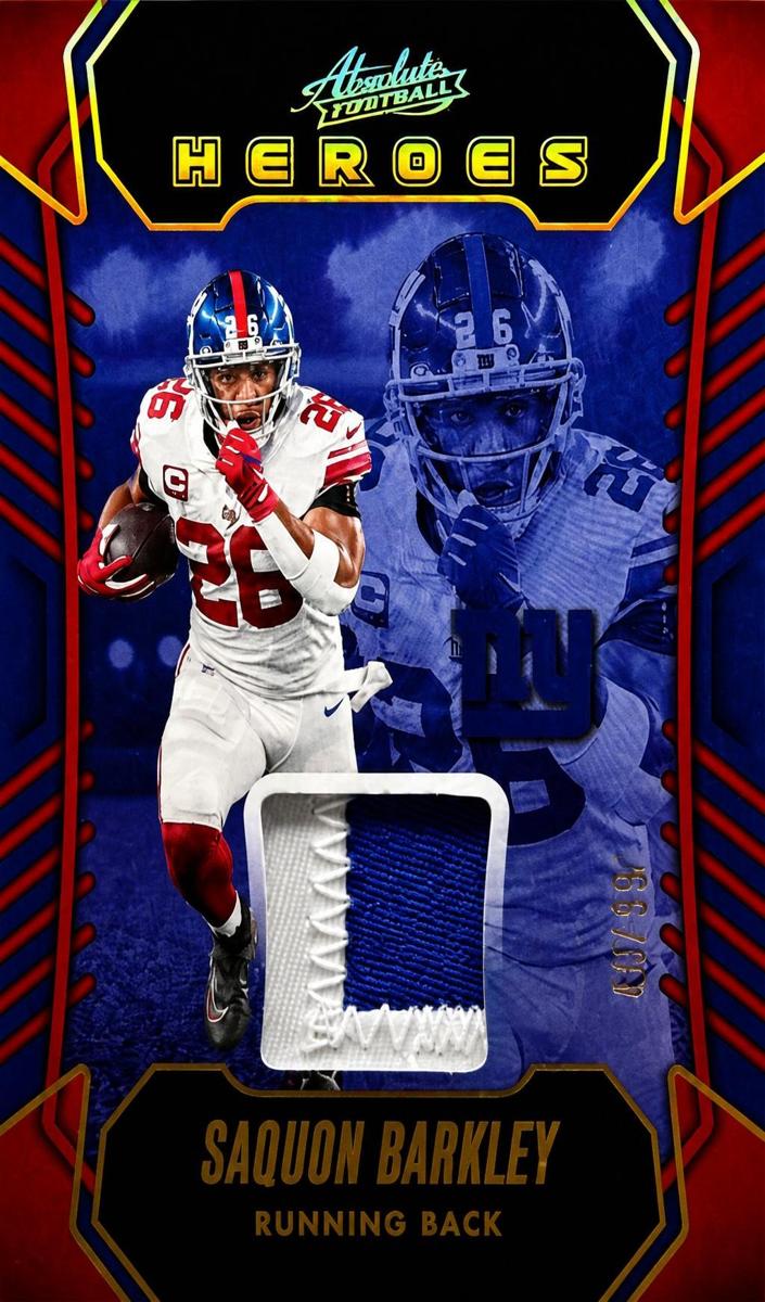 2023 Panini Absolute Football Saquon Barkley #AH-21