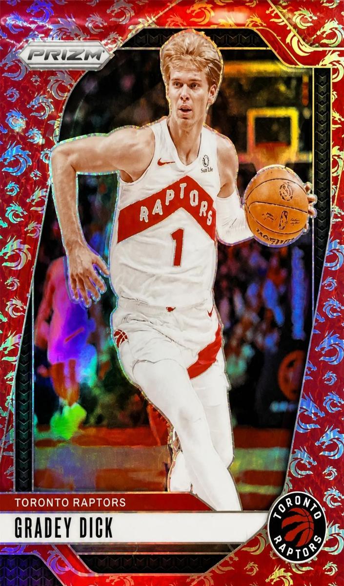 2024 Panini Prizm Basketball Dragon Year Gradey Dick #205 PSA 9