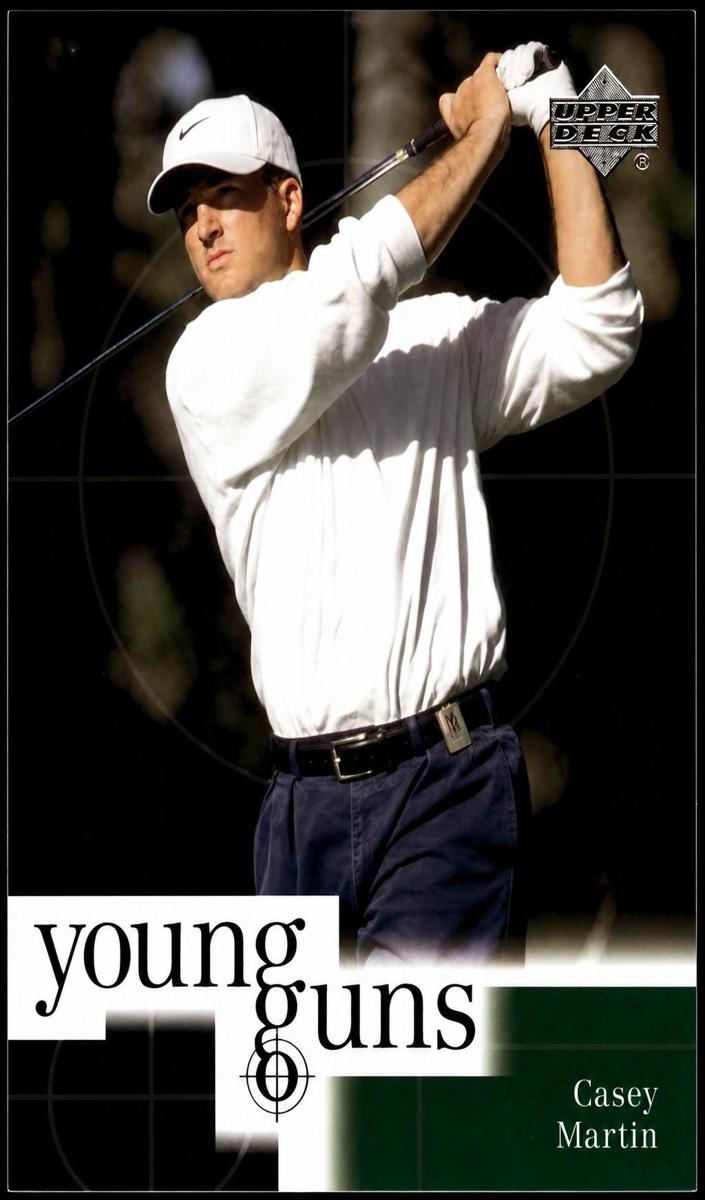 2001 Upper Deck Golf Casey Martin #81 PSA 10