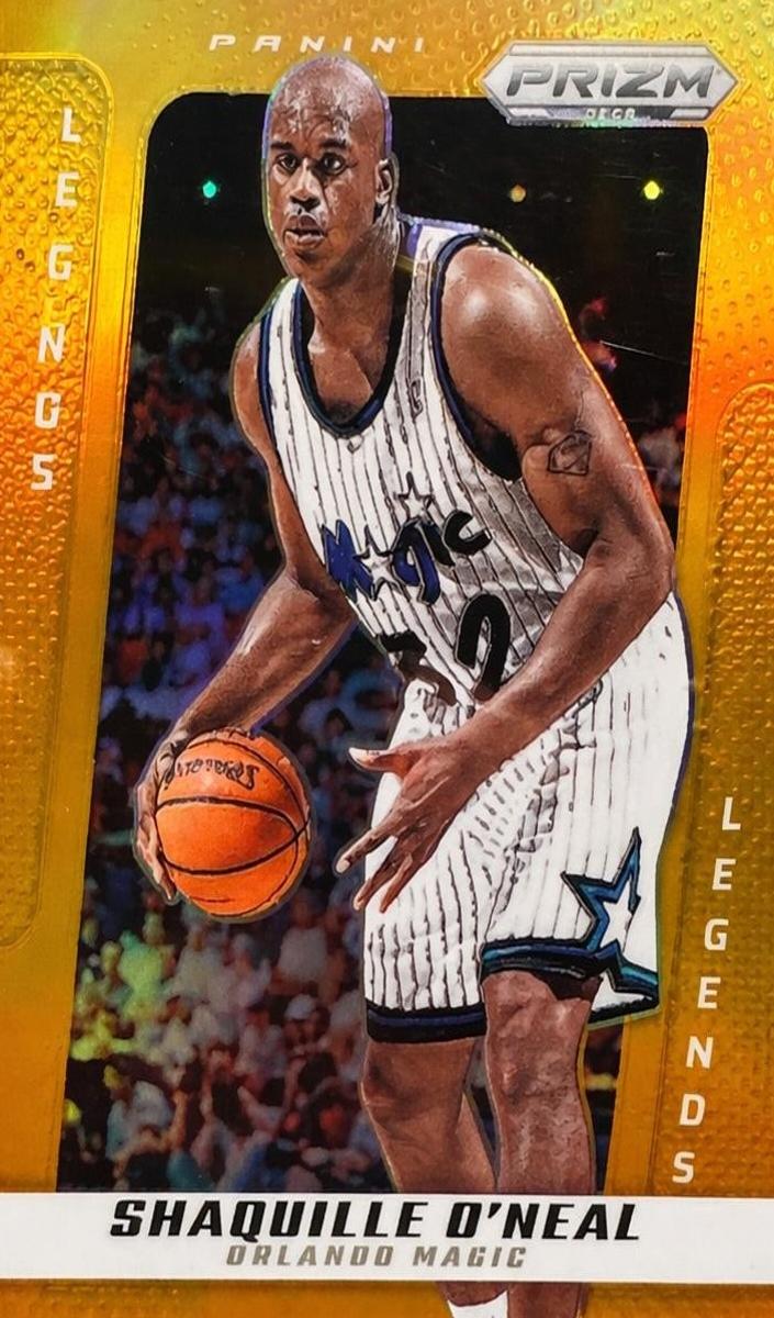 2024 Panini Prizm Deca Basketball Orange Shaquille O'Neal #222