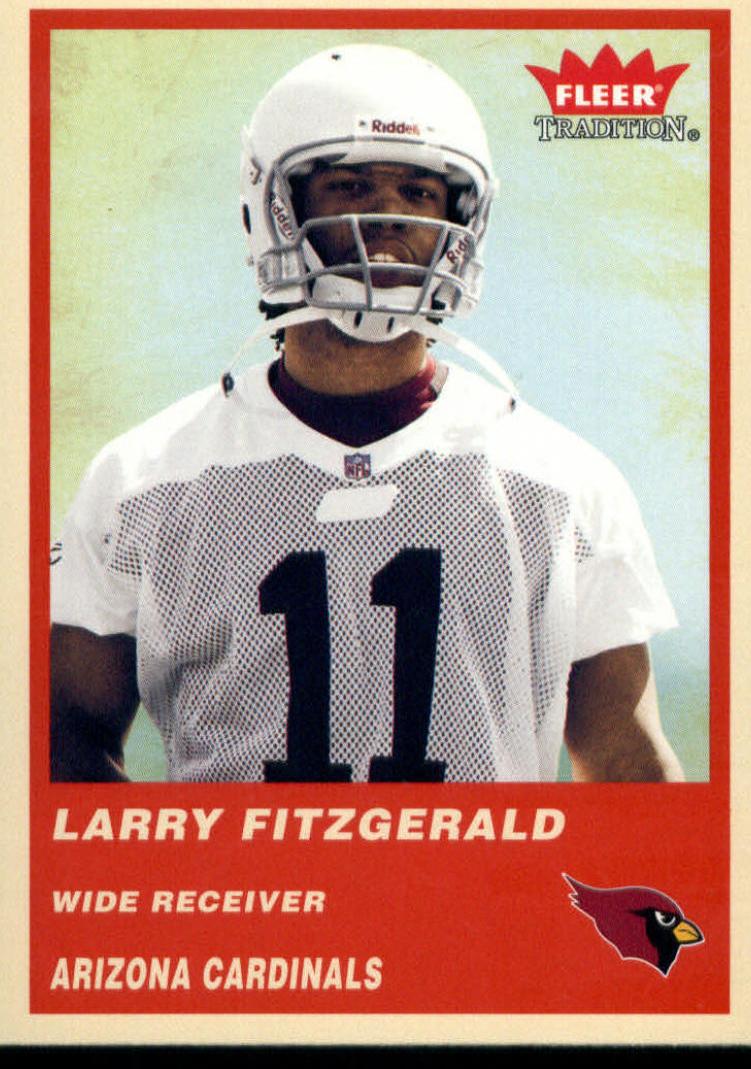 2004 Fleer Tradition Football Larry Fitzgerald #332 PSA 9