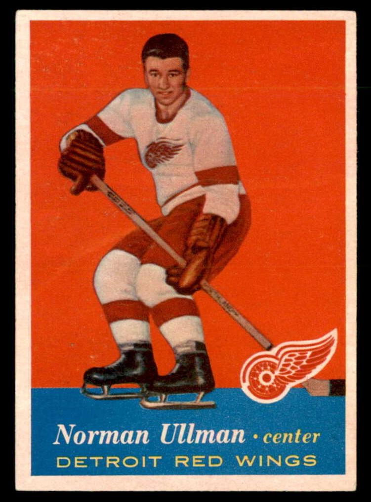 1957 Topps Hockey Norm Ullman #46 PSA 4