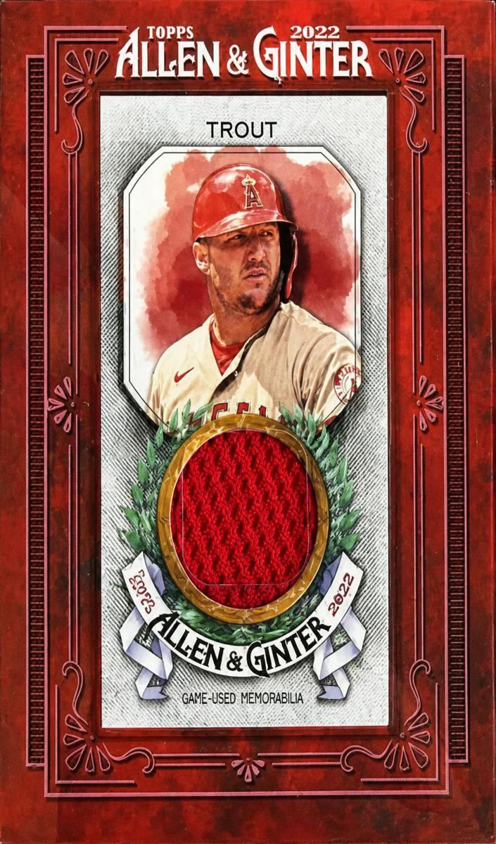2022 Topps Allen & Ginter Baseball Mike Trout #MFR-MT