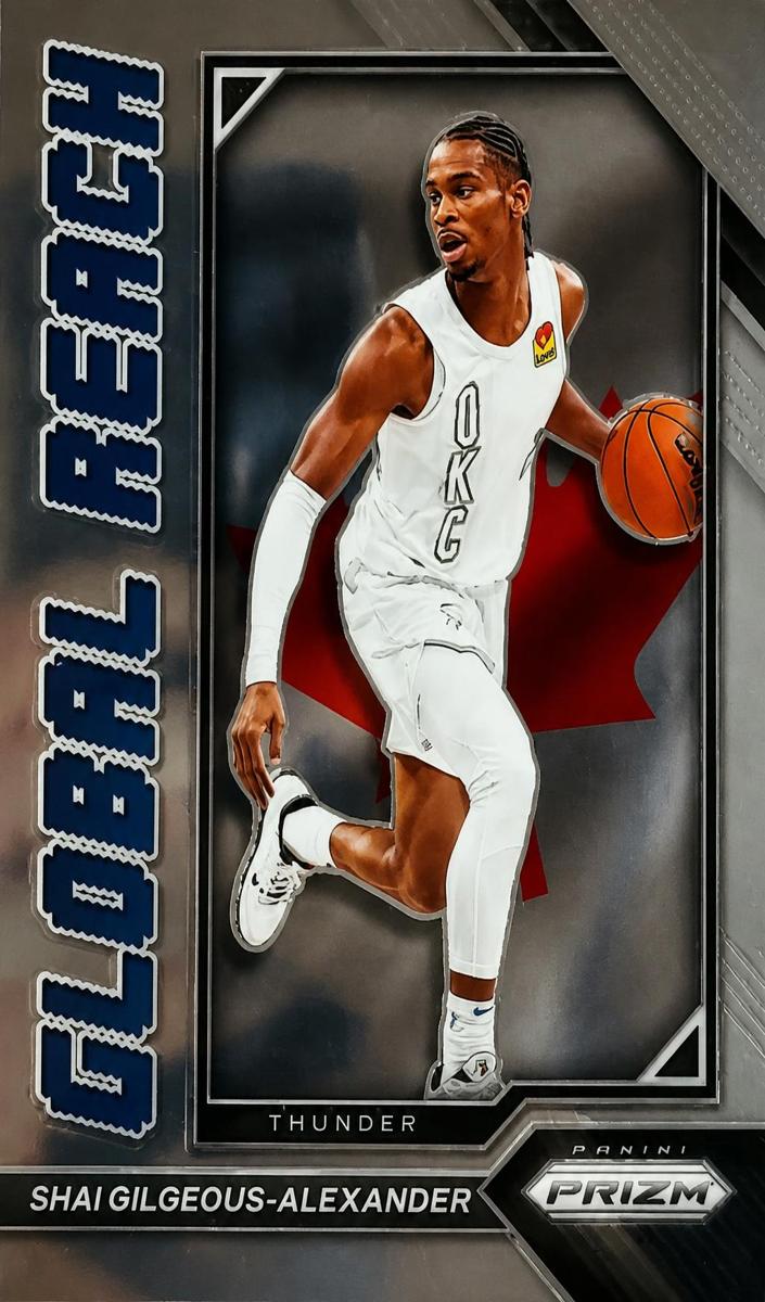 2022 Panini Prizm Basketball Shai Gilgeous-Alexander #6 PSA 9