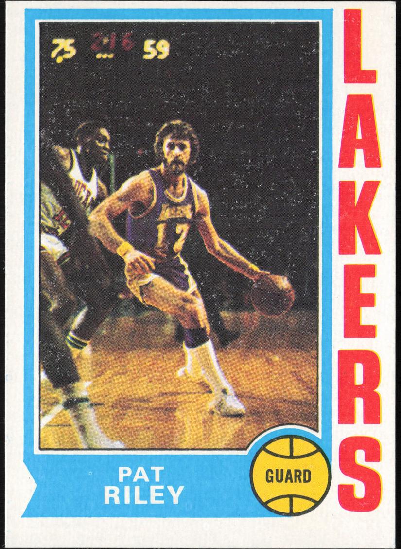 1974 Topps Basketball Pat Riley #31 PSA 7