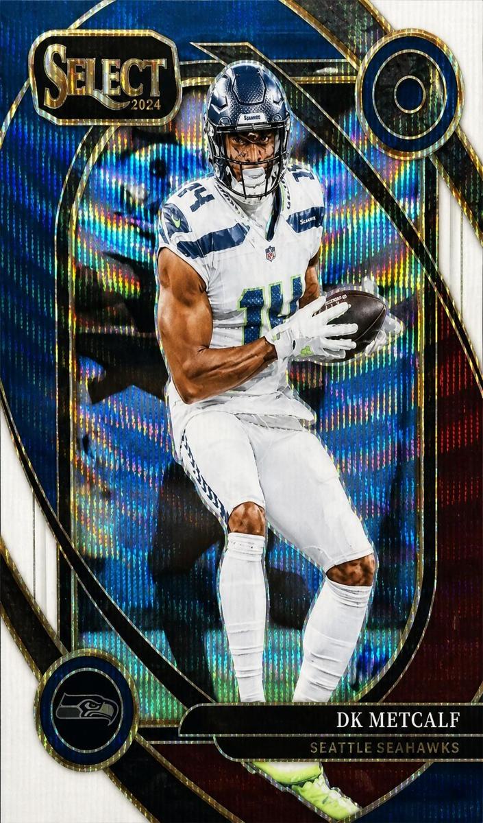 2024 Panini Select Football Tri-Color DK Metcalf #251