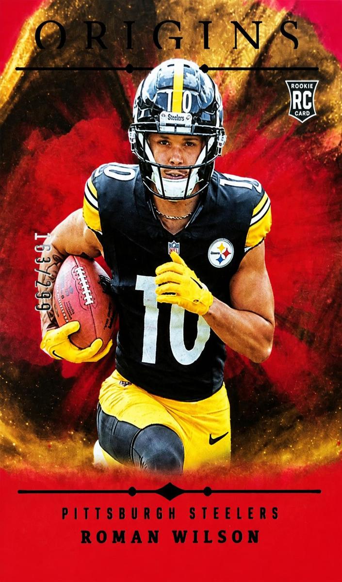 2024 Panini Origins Football Holo Red Roman Wilson #138