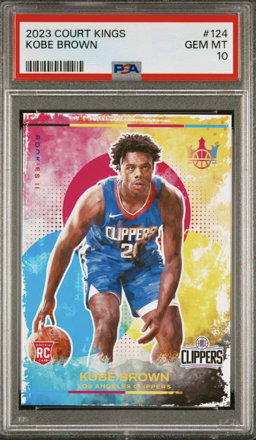 2023 Panini Court Kings Basketball Kobe Brown #124