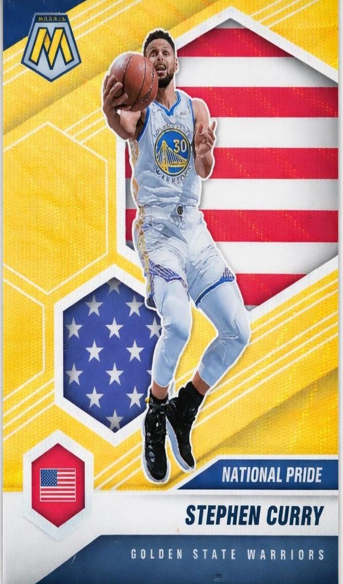 2020 Panini Mosaic Basketball Mosaic Stephen Curry #249 PSA 10