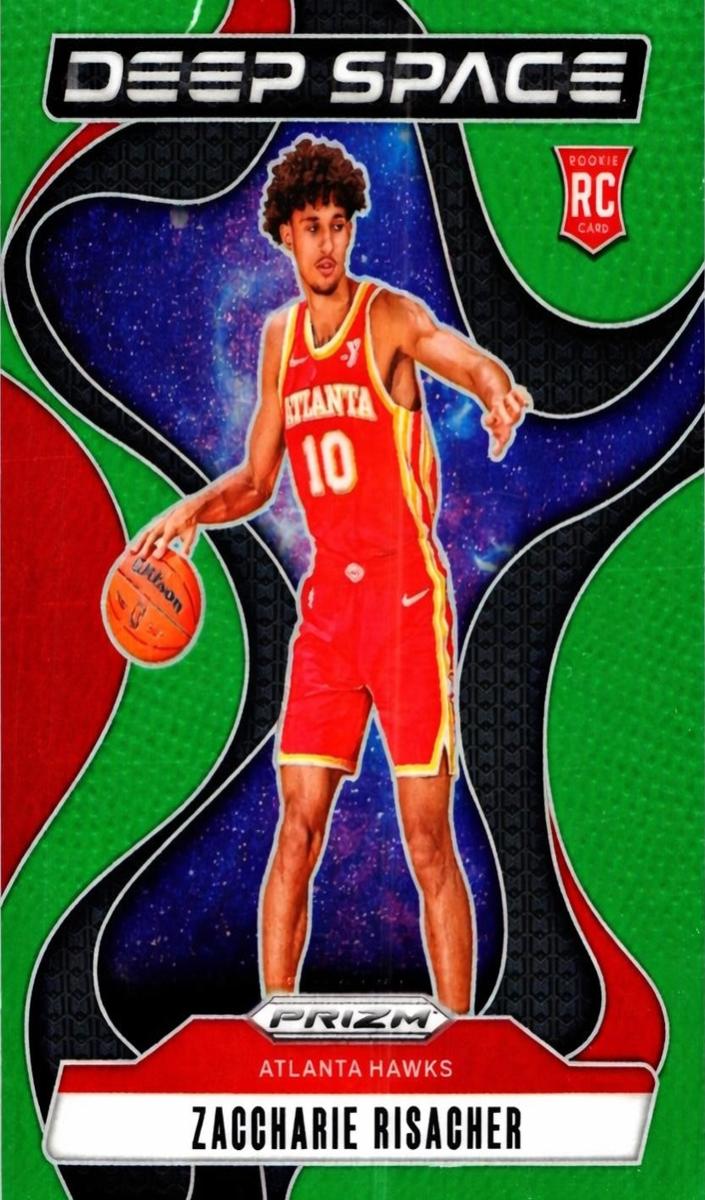 2024 Panini Prizm Basketball Green Zaccharie Risacher #8