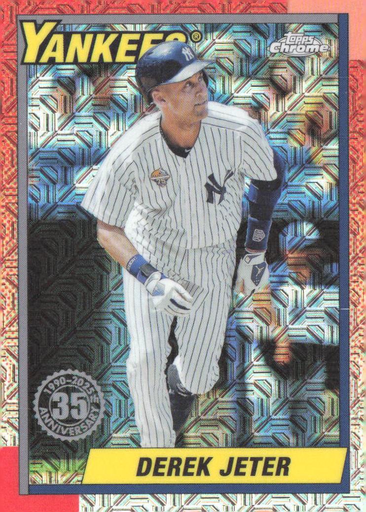 2025 Topps Baseball Derek Jeter #T90C-5 PSA 9