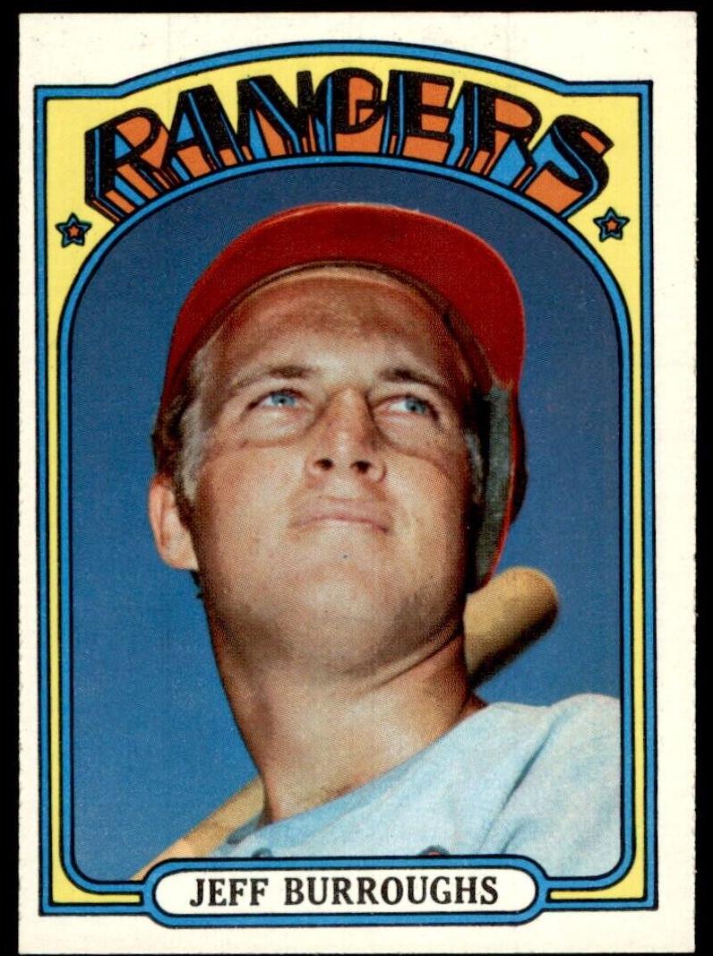 1972 Topps Baseball Jeff Burroughs #191