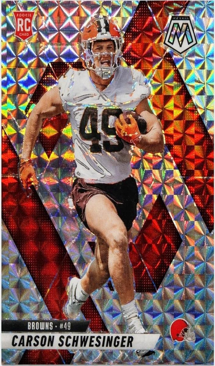 2025 Panini Mosaic Football Mosaic Carson Schwesinger #371