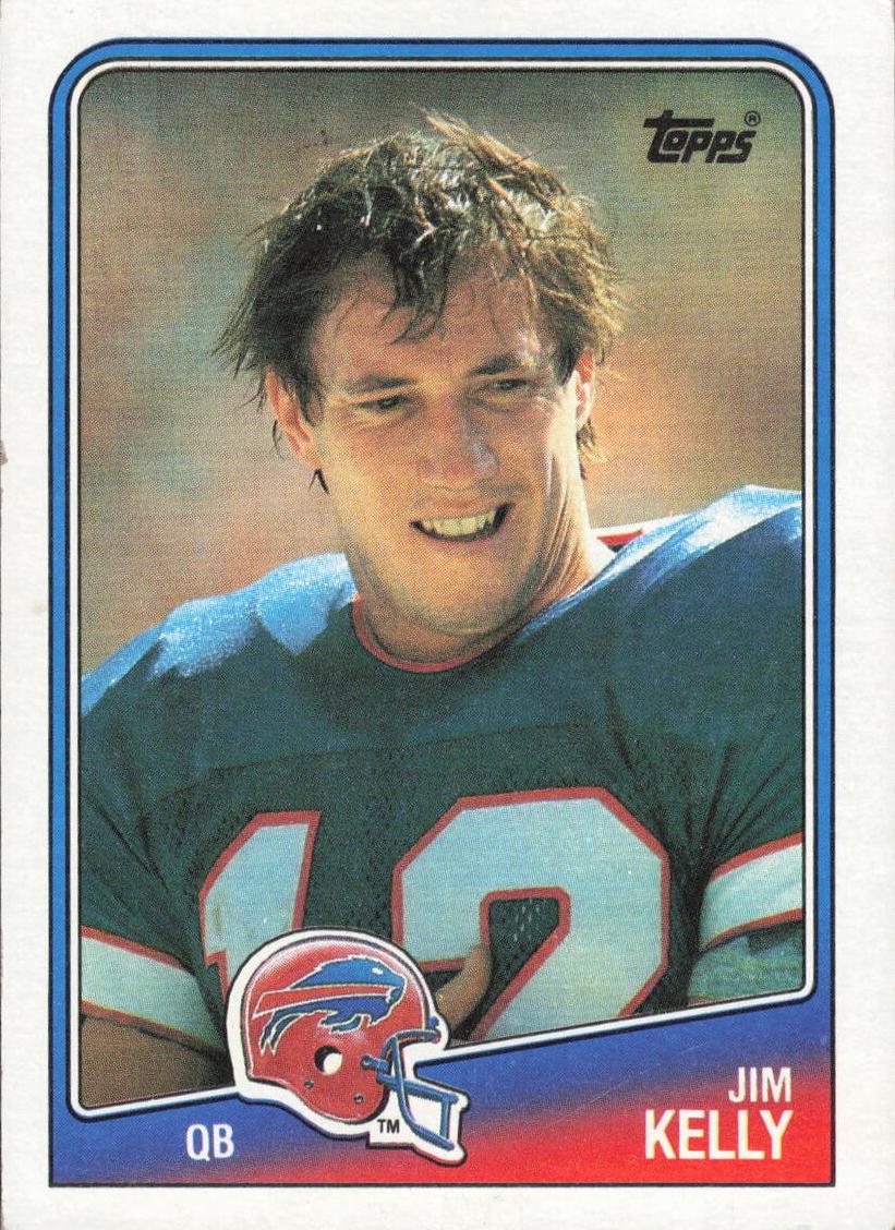 1988 Topps Football Jim Kelly #221
