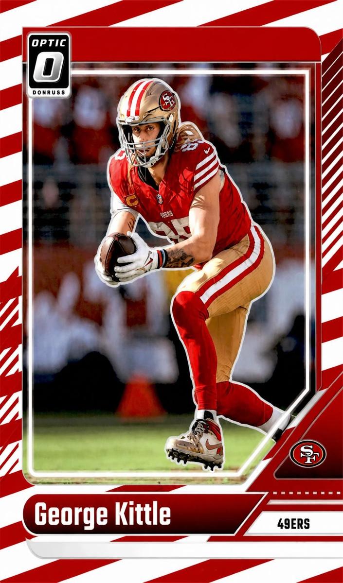2024 Donruss Optic Football Freedom George Kittle #174