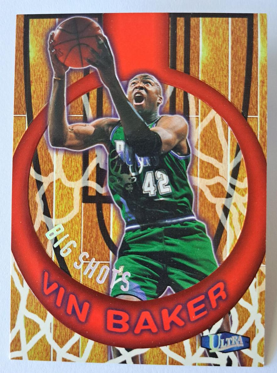 1997 Fleer Ultra Basketball Vin Baker #15 PSA 7.5