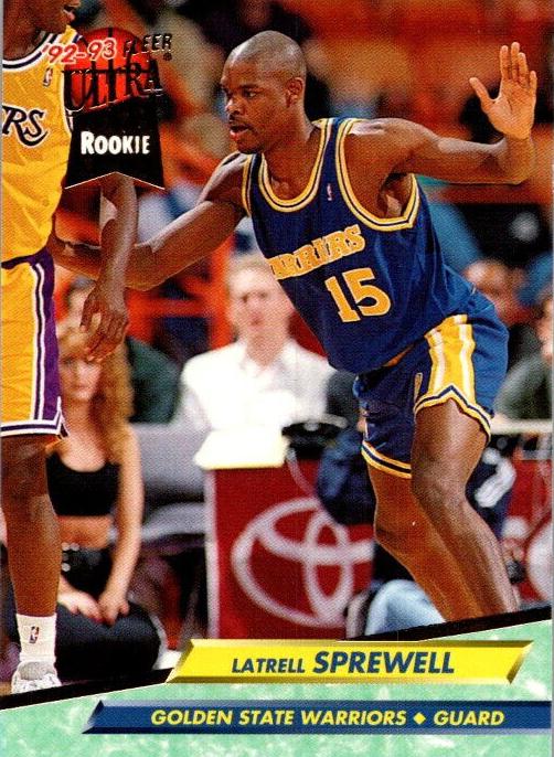 1992 Fleer Ultra Basketball Latrell Sprewell #266 PSA 10